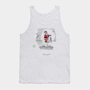 Santa Stand-Up Tank Top